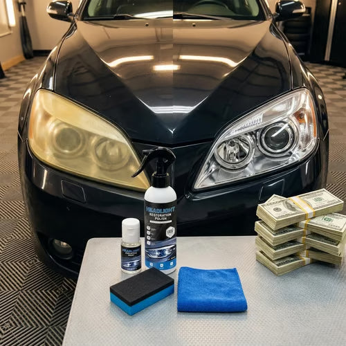 🔥 Flash Sale: Car lamp cleaner-Restore Your Foggy Headlights in 30 Seconds!