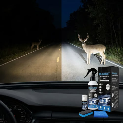 🔥 Flash Sale: Car lamp cleaner-Restore Your Foggy Headlights in 30 Seconds!