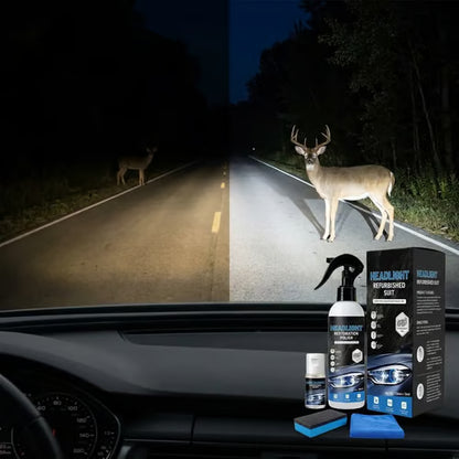 🔥 Flash Sale: Car lamp cleaner-Restore Your Foggy Headlights in 30 Seconds!