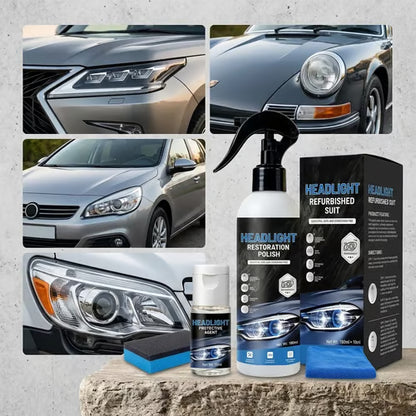 🔥 Flash Sale: Car lamp cleaner-Restore Your Foggy Headlights in 30 Seconds!