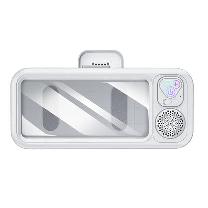 🎶Waterproof Shower Phone Holder with Bluetooth Speaker | ✨360° Rotating Case